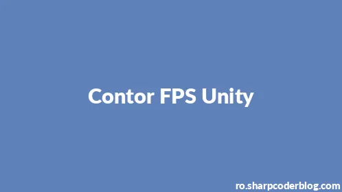 Contor FPS Unity - Thumbnail