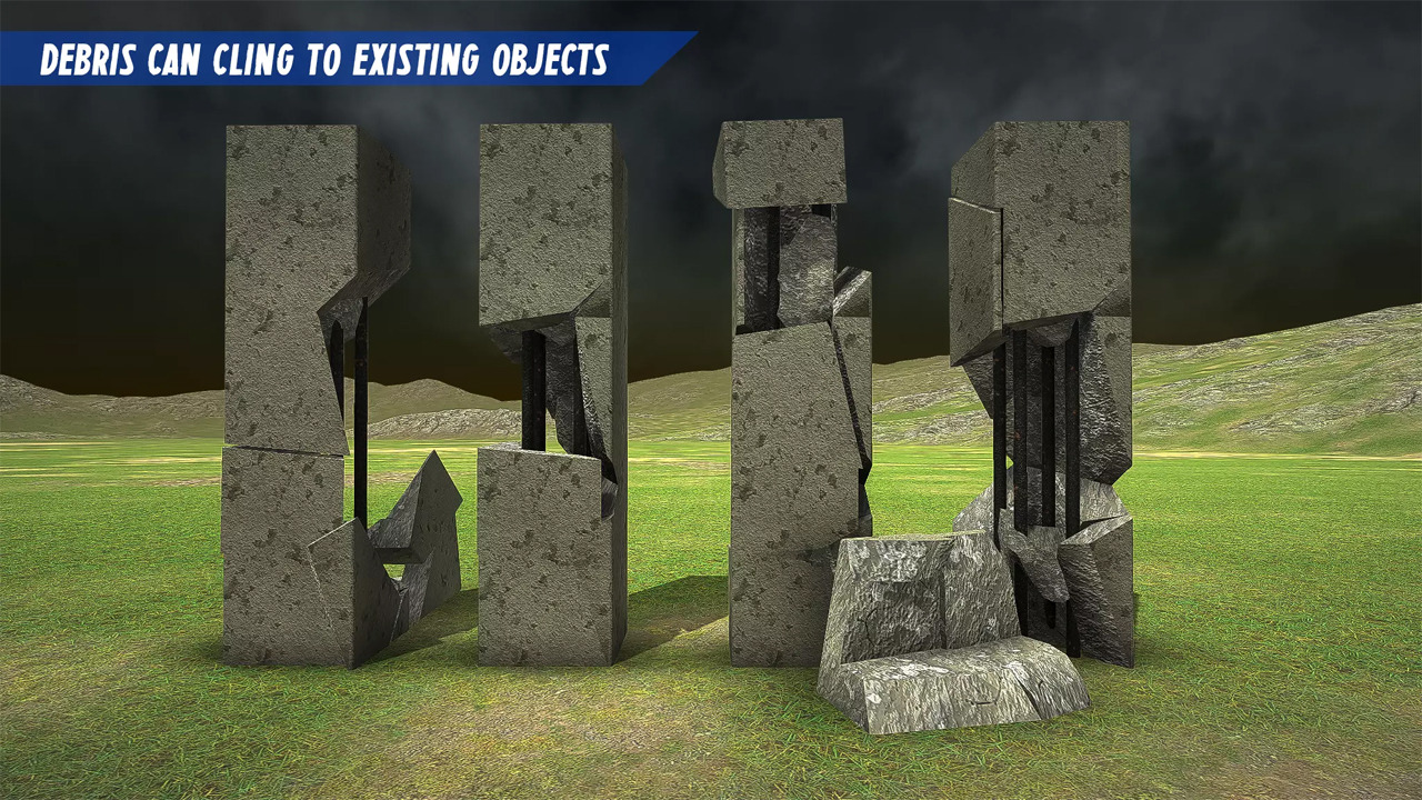 DestroyIt - Sistem de distrugere - Pachetul Unity Asset Store.