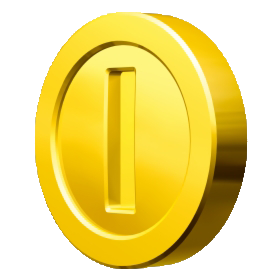 Moneda de aur Imagine transparentă