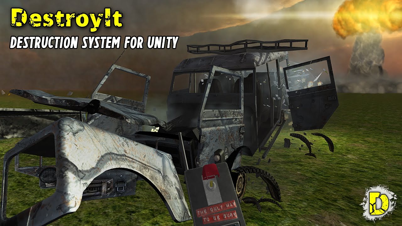 DestroyIt - Sistem de distrugere - Pachetul Unity Asset Store.