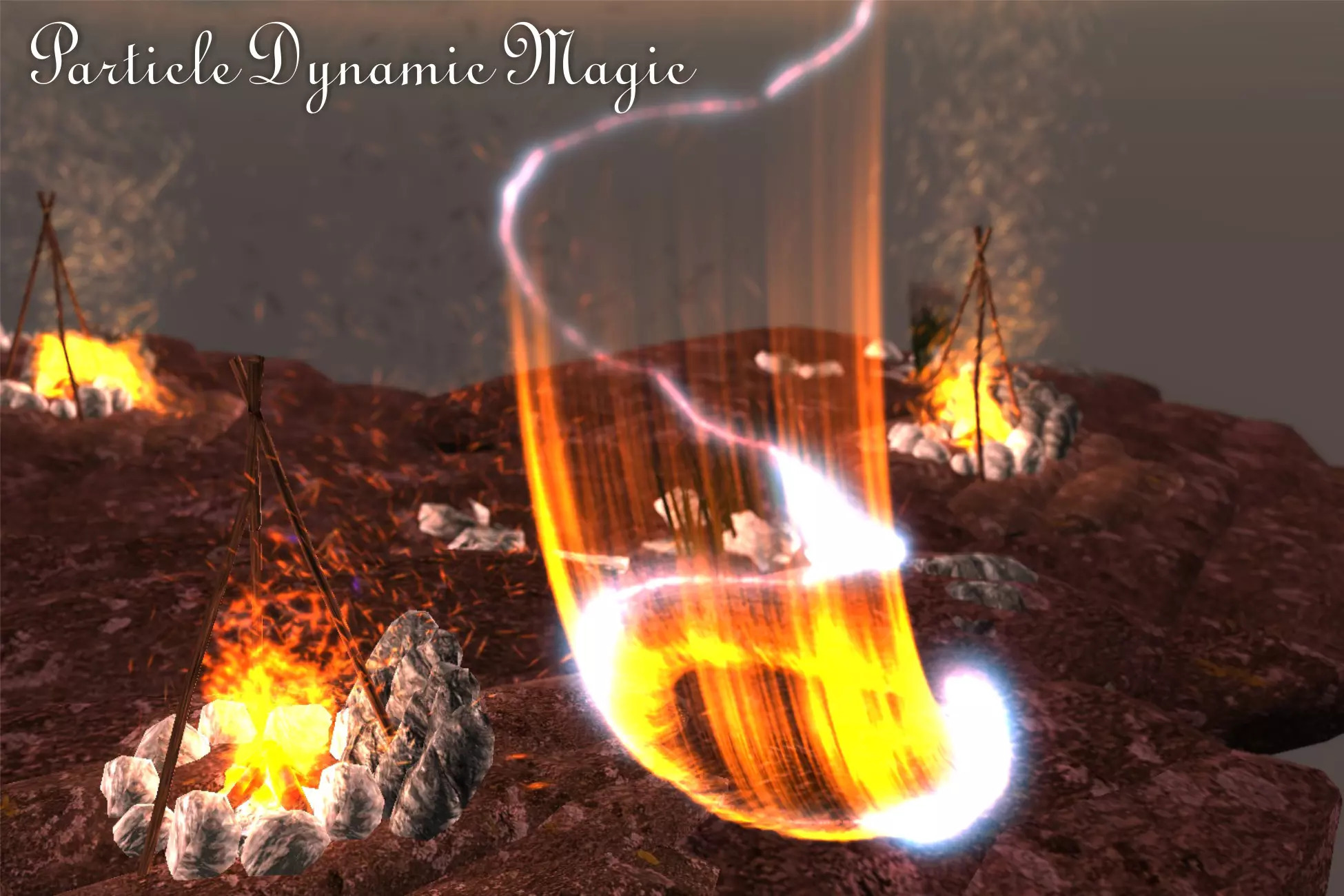 Particle Dynamic Magic 2: Decal, Spline, Particule AI și dinamică