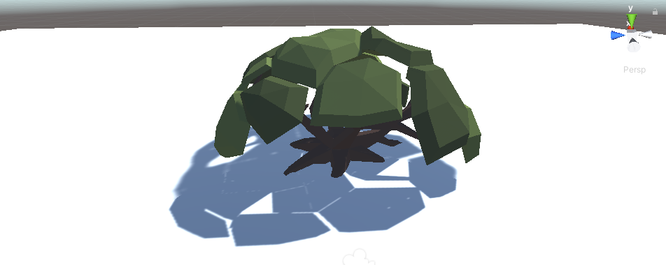 Model de arbore cu un material corect